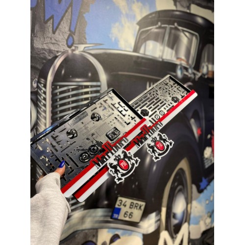 Malboro Özel Tasarım Lüks Pleksi Plakalık Malboro Özel Tasarım Lüks Pleksi Plakalık