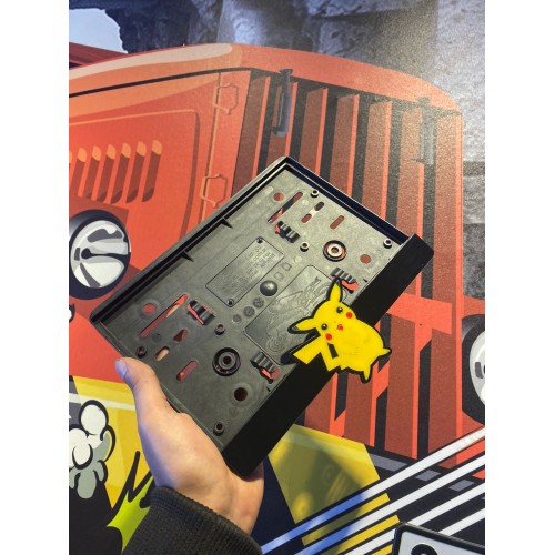 Pikachu Özel Tasarım Pleksi Motosiklet Plakalık