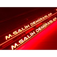 IŞIKLI PLAKALIK (LÜX METALİK GRİ ZEMİN) Videolu Ürün IŞIKLI PLAKALIK (LÜX METALİK GRİ ZEMİN) Videolu Ürün