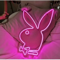 Playboy Tavşan Dekoratif Neon Led Tablo, Neon Duvar Tabela Playboy Tavşan Dekoratif Neon Led Tablo, Neon Duvar Tabela