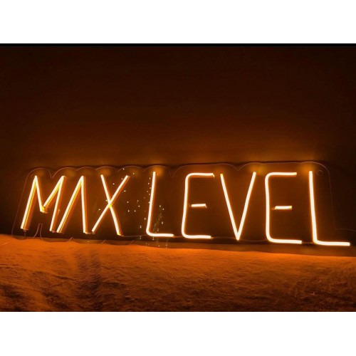 Max Level Dekoratif Neon Led Tablo, Neon Duvar Tabela