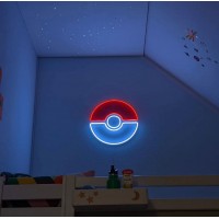 Pokemon Dekoratif Neon Led Tablo, Neon Duvar Tabela Pokemon Dekoratif Neon Led Tablo, Neon Duvar Tabela