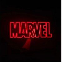 Marvel Dekoratif Neon Led Tablo, Neon Duvar Tabela