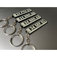 İsimli Pleksi Plaka Anahtarlık İsimli Pleksi Plaka Anahtarlık