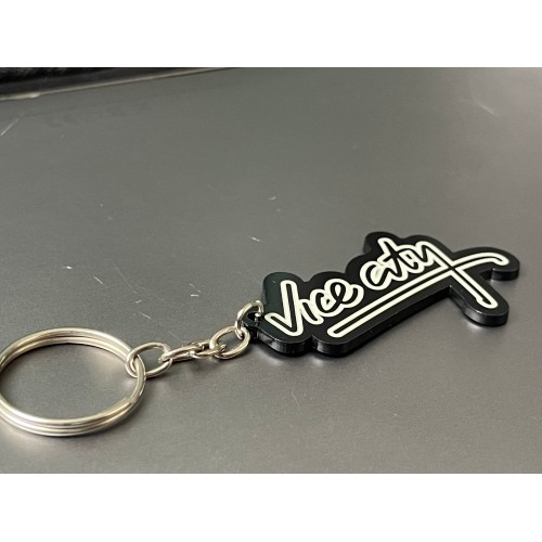 Vice City Pleksi Anahtarlık Vice City Pleksi Anahtarlık