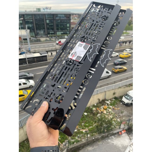 Batman Özel Tasarım Lüks Pleksi Plakalık
