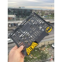 Batman Özel Tasarım Pleksi Motosiklet Plakalık
