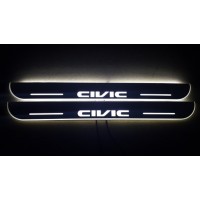 İsimli Logolu Işıklı Kapı Eşiği İsimli Logolu Işıklı Kapı Eşiği