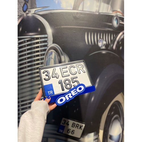 Oreo Özel Tasarım Pleksi Motosiklet Plakalık Oreo Özel Tasarım Pleksi Motosiklet Plakalık